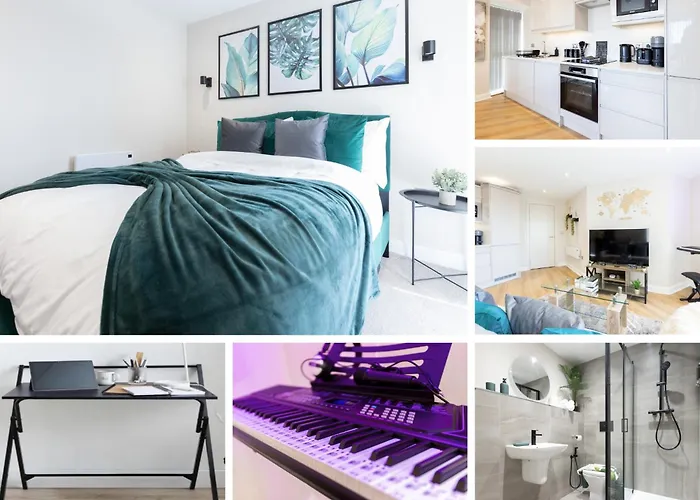 Central Leeds Apartment By The Arena With On-Site Parking Апартаменти Лідс